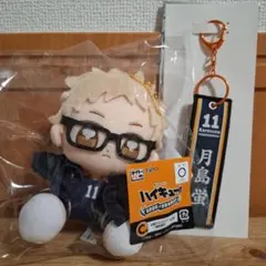 月島蛍 ぬいぐるみ & キーホルダー セット