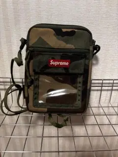 Supreme迷彩ショルダーバッグ