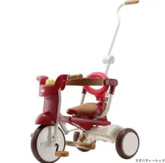 赤い三輪車 子供用ハンドル付き iimo 中古品 2026年最新】iimo 三輪車の人気アイテム - メルカリ
