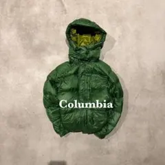 【大人気❗️】極暖！肉厚！columbia 　ダウン　グリーン M