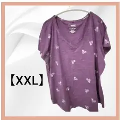 SONOMA The Everyday Tee XXL パープル 自転車プリント