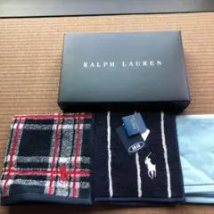 ラルフローレンのタオルハンカチと、ハンカチ