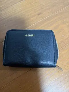 SHIPS 黒 カードケース 収納力抜群
