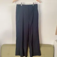 GREEN LABEL RELAXING ワイドパンツ 38 ネイビー