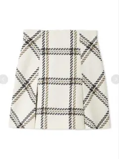 Sustainableロービングチェックミニスカート