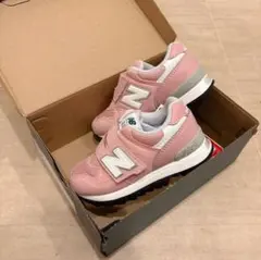ニューバランス313 ピンク　15cm スニーカー　newbalance
