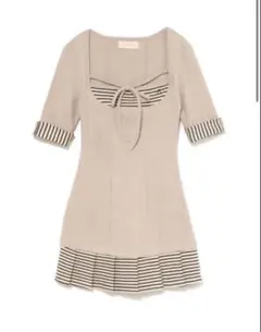Aiden pleats mini dress - メルカリ