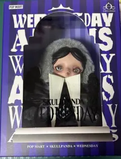 【POP MART】『スカルパンダ』SKULLPANDA × Wednesday