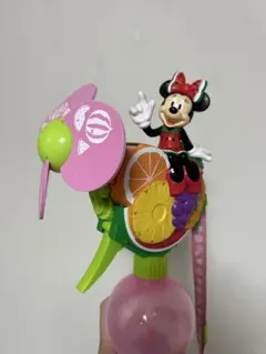 ミニーマウス フルーツデザイン 扇風機付き