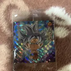 ドラゴンボールGT 孫悟空SECホログラムシールおまけのゴテンクスSEC