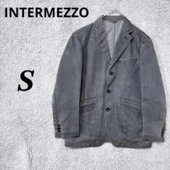 4562 インターメッツォ テーラードジャケット S グレー レナウン 通勤