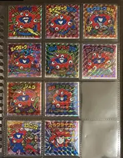 ミャクミャクマンチョコ　フルコンプ ビックリマンシール
