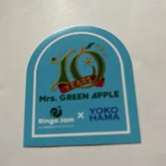 Mrs. GREEN APPLE 10周年記念ステッカー
