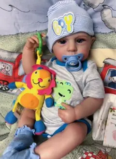 明日までお値下げ☆彡フルビニール　リペイントリメイク　リボーンドール　男の子