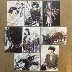 鬼滅の刃　全集中展　幕間画　ポストカード　8枚セット