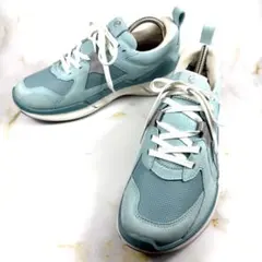 美品❣️ecco エコー 防水スニーカー GORETEX バイオム 38 24のサムネイル