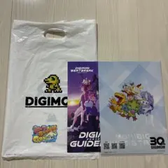 東京おもちゃショーデジモンビートブレイク ノベルティクリアファイル　ガイドブック