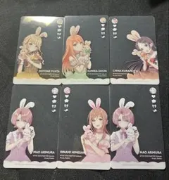 学園アイドルマスター GIGO限定 ノベルティ クリアカード