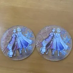 アナと雪の女王 コースター 2枚セット
