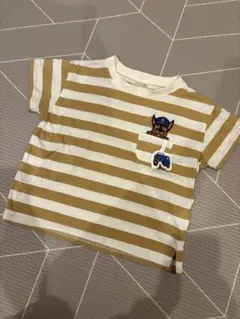 プティマイン　パウ・パトロール Tシャツ 100 チェイス　ボーダー　半袖　夏服
