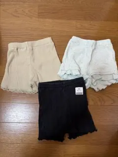 ショートレギンス　3枚セット　80-90