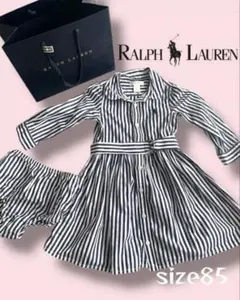 Ralph Laurenベビー ワンピースブルマ付き（size 85）