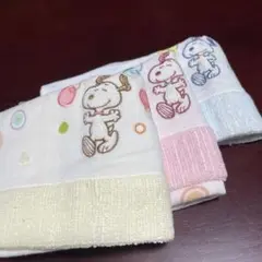 スヌーピーガーゼタオル　3枚セット