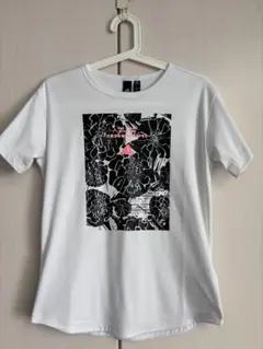 adidas フラワープリント Tシャツ J/M