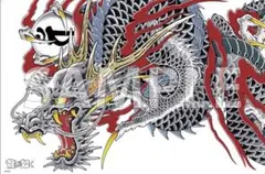 柳原龍泉 雲龍不動 掛け軸 絹本 共箱 美品 柳原龍泉 雲龍不動 掛け軸 絹本 共箱 美品 - メルカリ