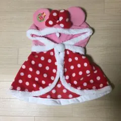 ディズニーフリースポンチョ　ミニー
