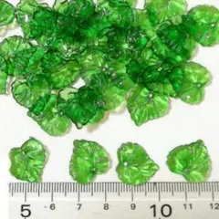 SKG-1060 葉っぱビーズ【３セット】まとめ売り