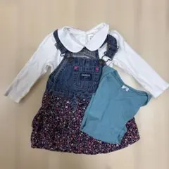 【セット】デニムスカート　インナー　Oshkosh ベビーギャップ　プチバトー