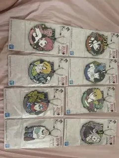 JOJO 一番くじ　K賞　ラバーチャーム　コンプセット