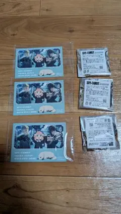 SPY×FAMILY カード ピンバッジ 3セット