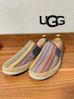 UGG ストライプ スリッポン