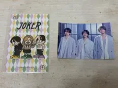timelesz MOMENTUM 猪股周杜 松島聡 橋本将暉　トランプ風カード
