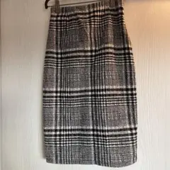 チェックスカート