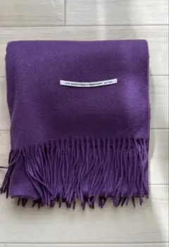 カシミアマフラー グレープ/ パープル ニーム NIMES