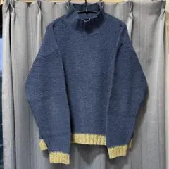ISSEY MIYAKE 厚手バイカラーニット 90s Mサイズ