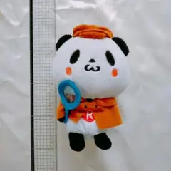 楽天　お買いものパンダ ぬいぐるみ マスコット　虫めがね　探偵のサムネイル