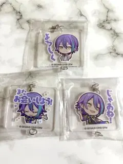 プロセカ　神代類　スタンプ　アクリルキーホルダー　3個セット