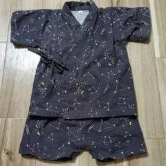星座柄 甚平 90cm 綿100%