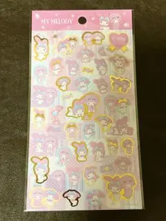マイメロディ箔押しシール①★サンリオ