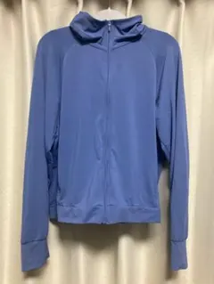 UNIQLO AIRism UV パーカーブルー ユニクロ エアリズム