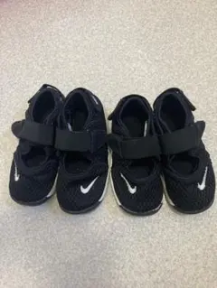 NIKE エアリフト リトルリフト　ベビーサンダル黒 13cm 14cm ナイキ