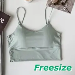 ヨガウェア 緑色 Freesize 新品未使用