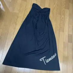 Tiamanuチューブトップワンピース
