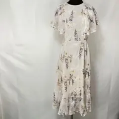 tocco closet 花柄ワンピース 刺繍 フレア フェミニン 上品 M