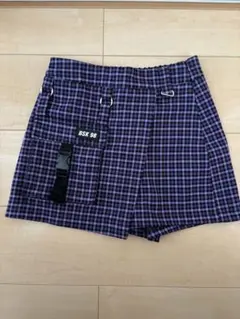 Bershka チェック柄パンツ