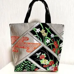 帯リメイク　ミニトートバッグ　309